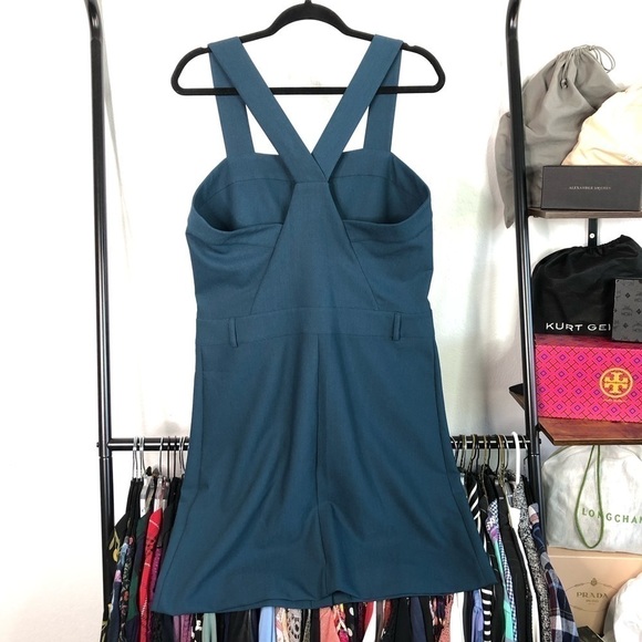 COP Copine Blue Pinafore Jumper Dress - Picture 4 of 10